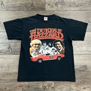 Vintage 90s Anvil Dukes Of Hazzard General Lee TV Shirt Made in USA Men's Medium